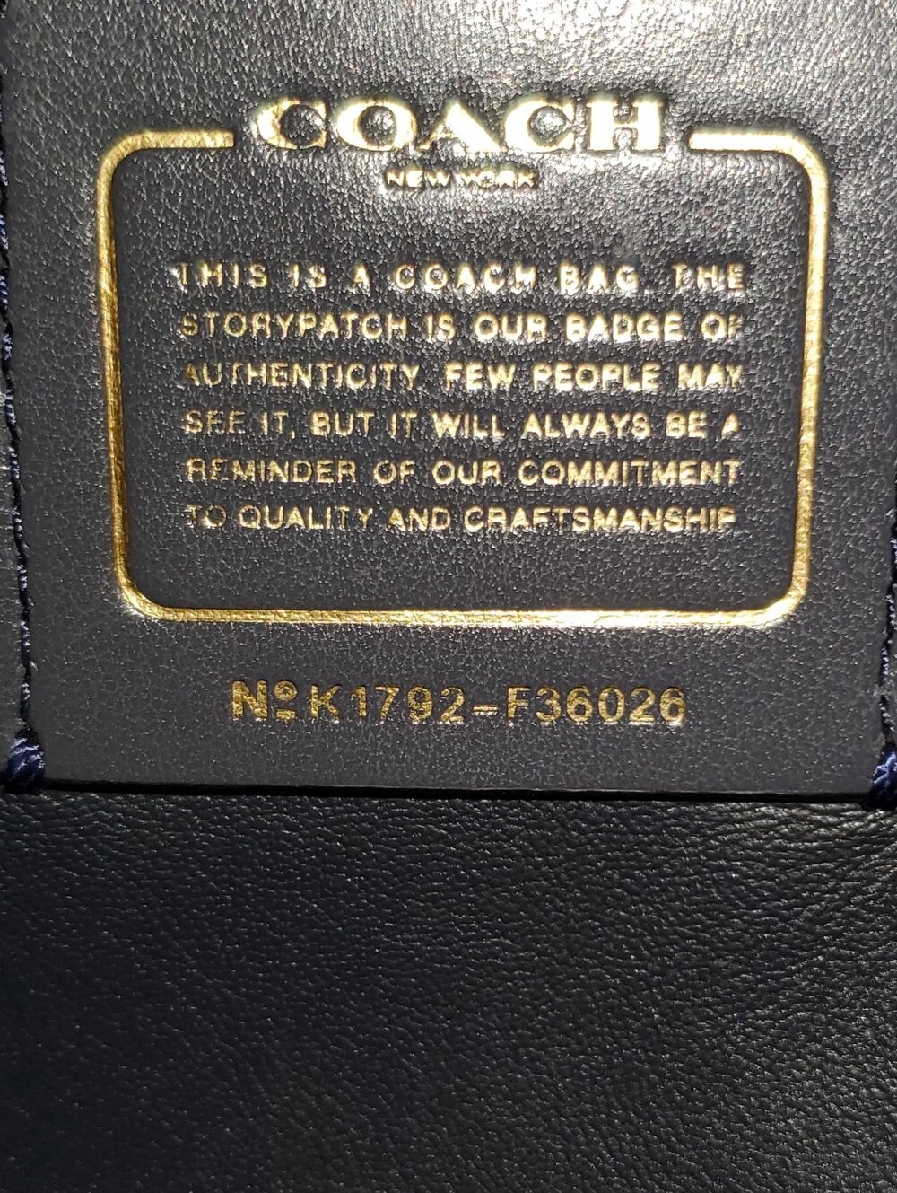 Coach Large Navy Nomad Hobo - Picture 2 of 13